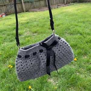 Handmade crocheted purse